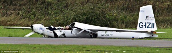 Swift S-1 G-IZII - Crash